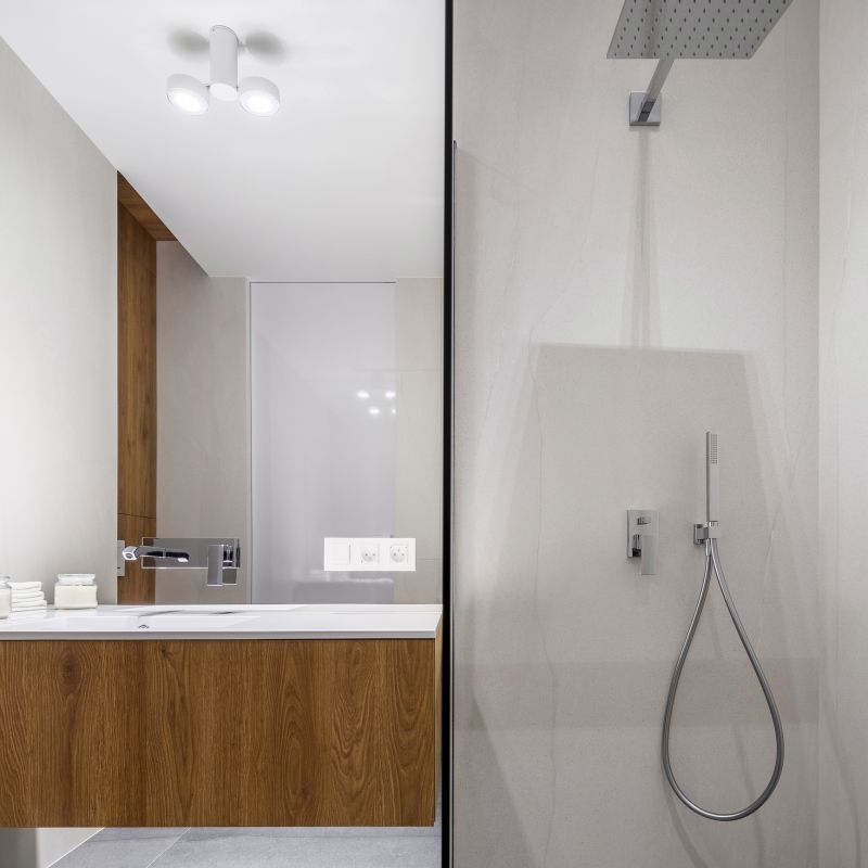 Contemporary bathroom fixtures